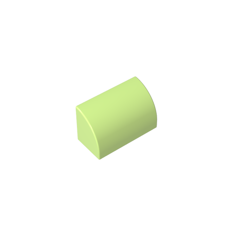 Gobricks,Brick Curved 1 x 2 x 1 No Studs,37352