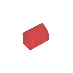 Gobricks,Brick Curved 1 x 2 x 1 No Studs,37352