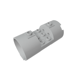 Cylinder 3 x 6 x 2 2/3 Horizontal Open Studs,30360