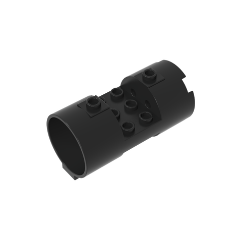 Gobricks,Cylinder 3 x 6 x 2 2/3 Horizontal Open Studs,30360,93168