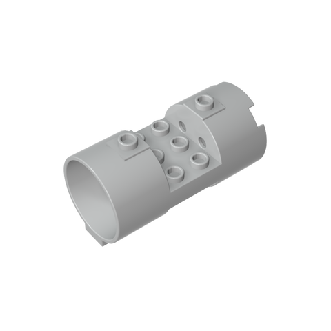 Gobricks,Cylinder 3 x 6 x 2 2/3 Horizontal Open Studs,30360,93168