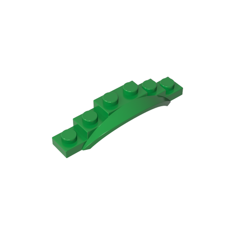 Gobricks,Wheel Arch, Mudguard, 1 1/2 x 6 x 1 [Arch Extended],62361
