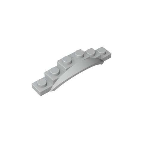 Gobricks,Wheel Arch, Mudguard, 1 1/2 x 6 x 1 [Arch Extended],62361