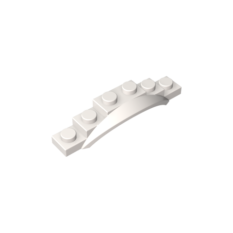 Gobricks,Wheel Arch, Mudguard, 1 1/2 x 6 x 1 [Arch Extended],62361