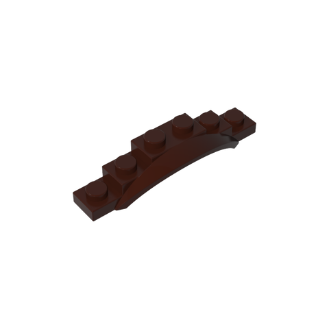 Gobricks,Wheel Arch, Mudguard, 1 1/2 x 6 x 1 [Arch Extended],62361