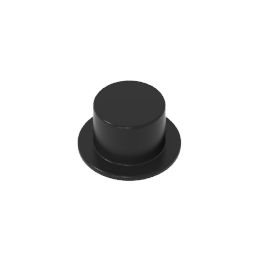 Minifig Top Hat,3878