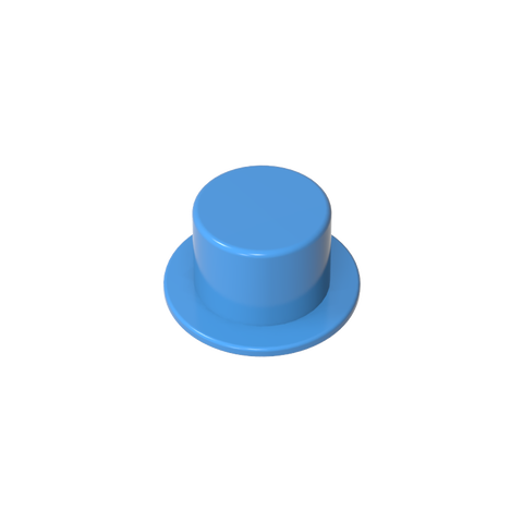 Gobricks,Minifig Top Hat,3878
