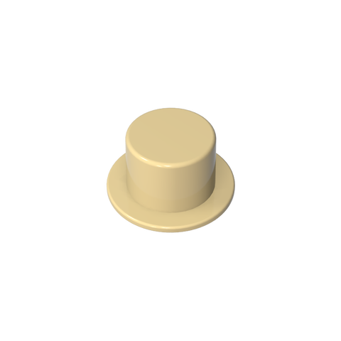 Gobricks,Minifig Top Hat,3878