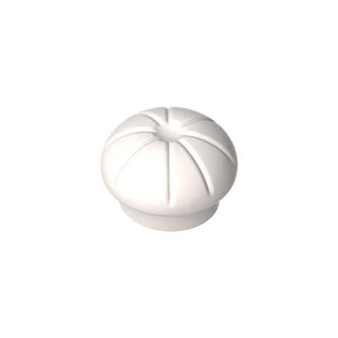 Gobricks,Minifig Chef/ Baker's Hat,3898,29329
