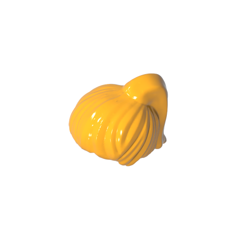 Gobricks,Minifigure, Hair Female Ponytail,6093a
