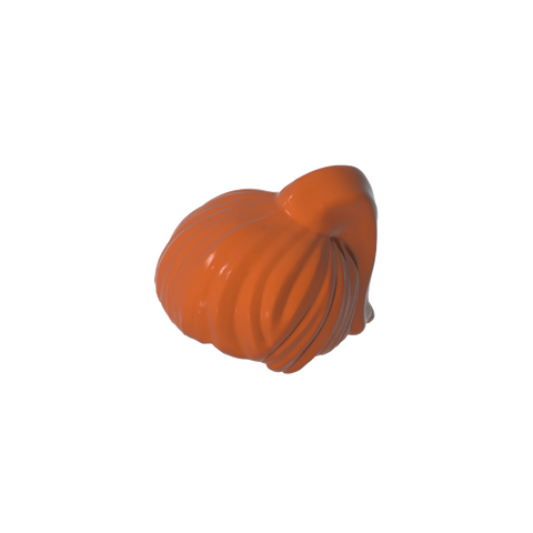 Gobricks,Minifigure, Hair Female Ponytail,6093a
