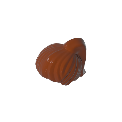 Gobricks,Minifigure, Hair Female Ponytail,6093a