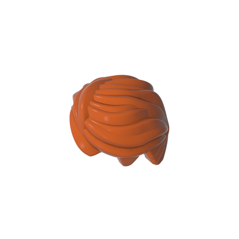 Gobricks,Minifig Hair Swept Back, Tousled,61183