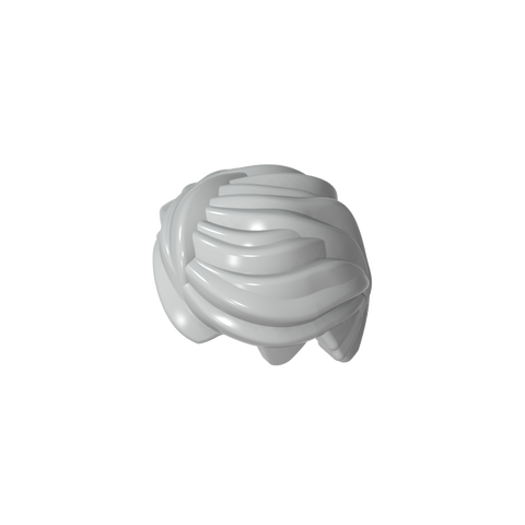 Gobricks,Minifig Hair Swept Back, Tousled,61183