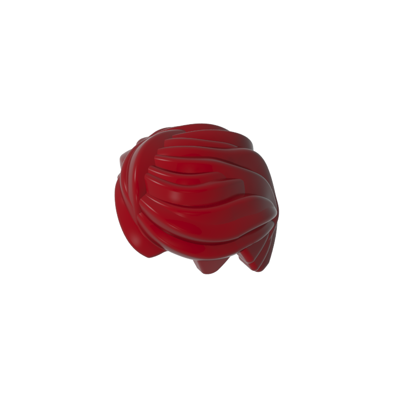 Gobricks,Minifig Hair Swept Back, Tousled,61183