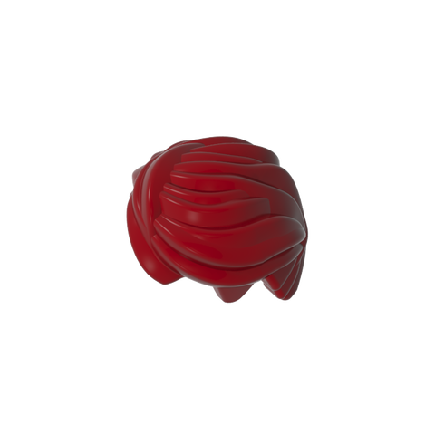 Gobricks,Minifig Hair Swept Back, Tousled,61183