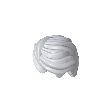 Gobricks,Minifig Hair Swept Back, Tousled,61183