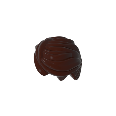 Gobricks,Minifig Hair Swept Back, Tousled,61183