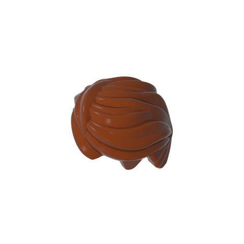 Gobricks,Minifig Hair Swept Back, Tousled,61183