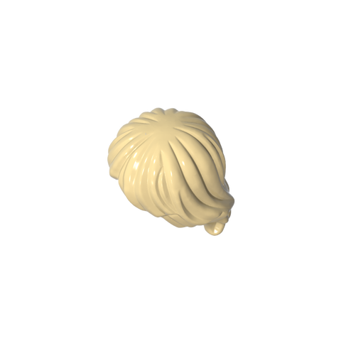 Gobricks,Minifig Hair Tousled and Layered,92746