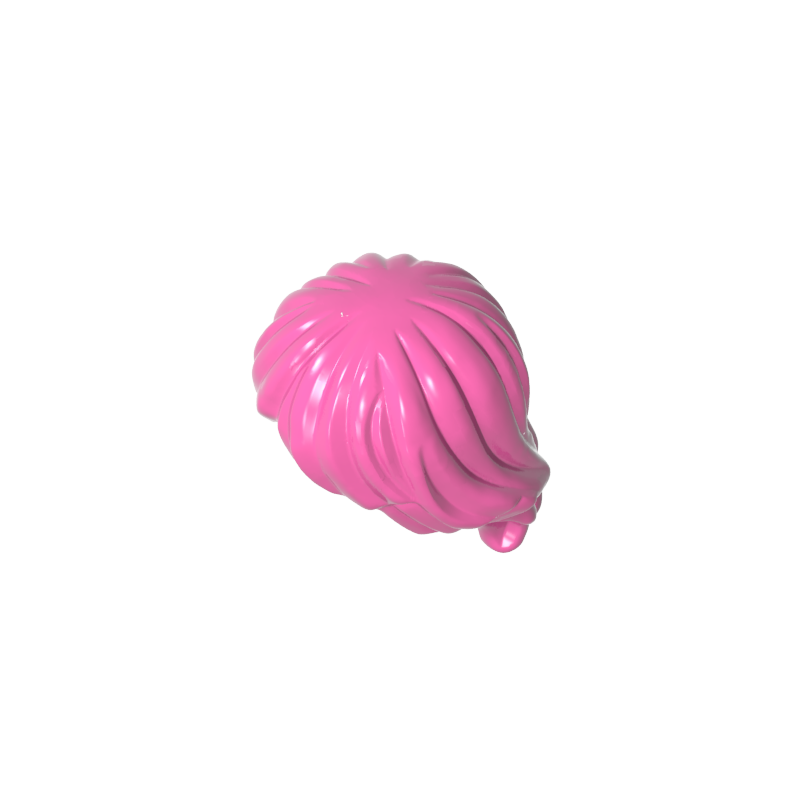 Gobricks,Minifig Hair Tousled and Layered,92746