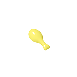 Gobricks,Food Turkey Drumstick [Short] - 20 mm Opening,33057