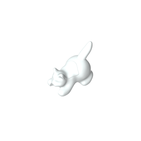 Gobricks,Animal, Cat, Kitten Crouching [Plain],6251