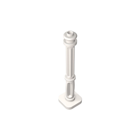 Gobricks,Lamp Post 2 x 2 x 7 with 4 Base Flutes,2039