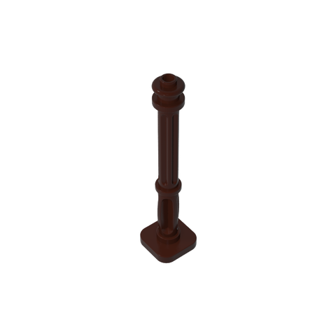 Gobricks,Lamp Post 2 x 2 x 7 with 4 Base Flutes,2039