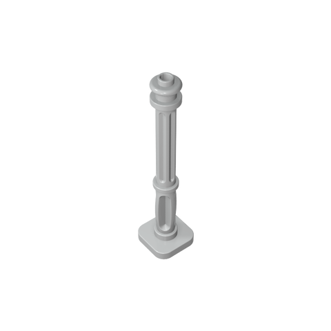 Gobricks,Lamp Post 2 x 2 x 7 with 4 Base Flutes,2039