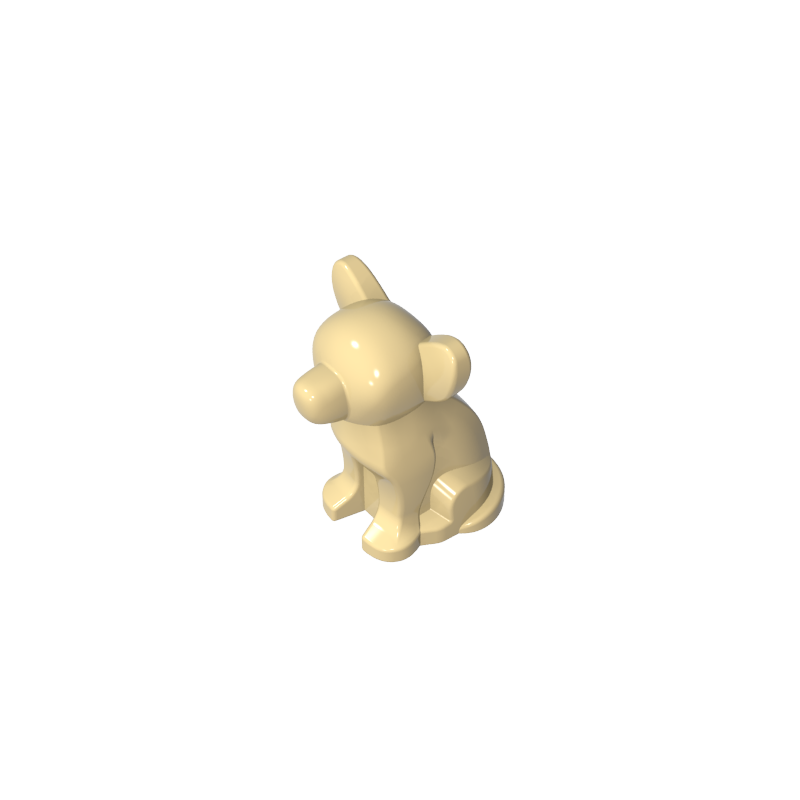 Gobricks,Dog - Chihuahua [Plain],12888p01,12888