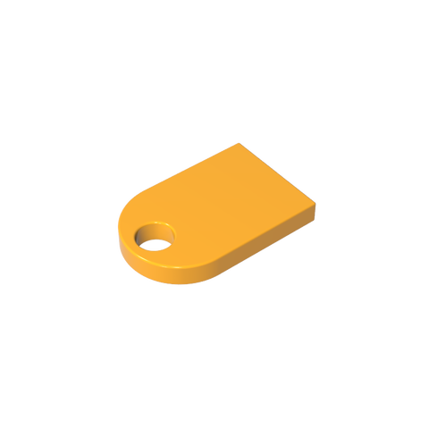 Gobricks,Tile Special 3 x 2 with Hole,48995