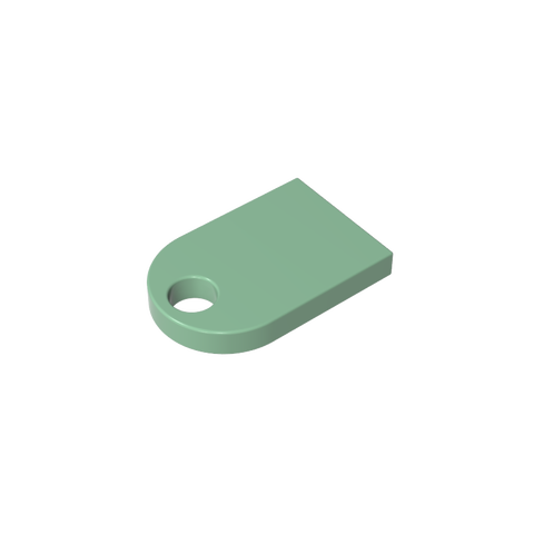 Gobricks,Tile Special 3 x 2 with Hole,48995