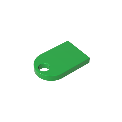 Gobricks,Tile Special 3 x 2 with Hole,48995