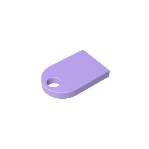 Gobricks,Tile Special 3 x 2 with Hole,48995