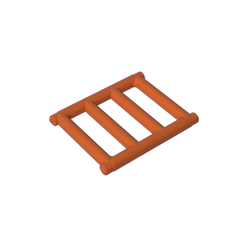 Gobricks,Bar 1 x 4 x 3 [End Tabs],62113