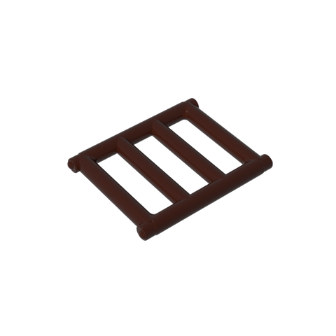 Gobricks,Bar 1 x 4 x 3 [End Tabs],62113