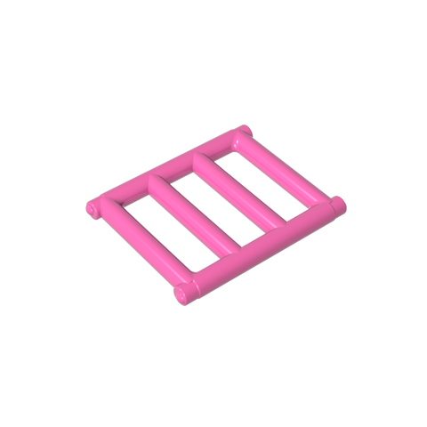 Gobricks,Bar 1 x 4 x 3 [End Tabs],62113
