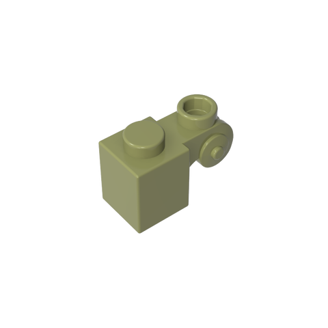 Gobricks,Brick Special 1 x 1 with Scroll with Open Stud,20310