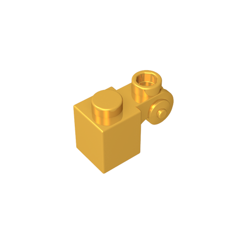 Gobricks,Brick Special 1 x 1 with Scroll with Open Stud,20310