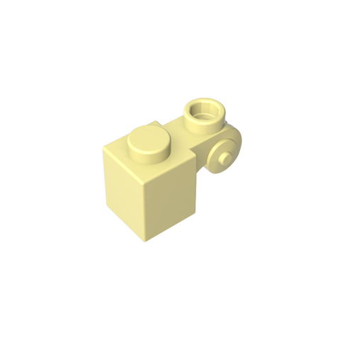 Gobricks,Brick Special 1 x 1 with Scroll with Open Stud,20310
