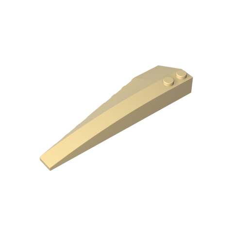 Gobricks,Wedge Curved 10 x 3 Right,50956