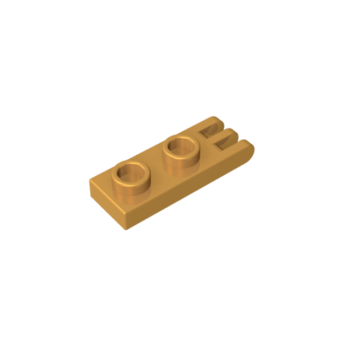 Gobricks,Hinge Plate 1 x 2 with 3 Fingers and Hollow Studs,4275,4275b