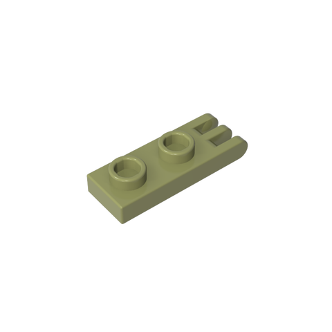 Gobricks,Hinge Plate 1 x 2 with 3 Fingers and Hollow Studs,4275,4275b