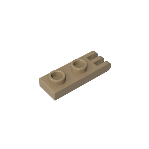 Gobricks,Hinge Plate 1 x 2 with 3 Fingers and Hollow Studs,4275,4275b