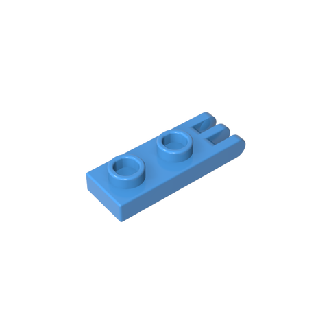 Gobricks,Hinge Plate 1 x 2 with 3 Fingers and Hollow Studs,4275,4275b