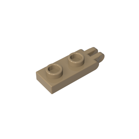 Gobricks,Hinge Plate 1 x 2 with 2 Fingers and Hollow Studs,4276,4276b