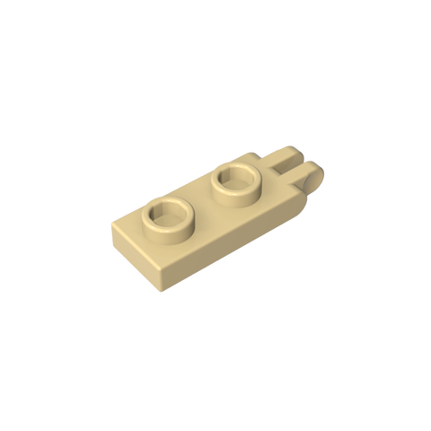Gobricks,Hinge Plate 1 x 2 with 2 Fingers and Hollow Studs,4276,4276b