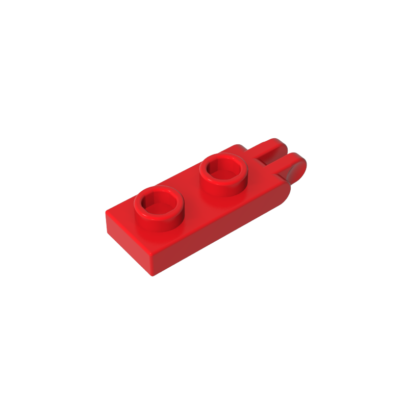 Gobricks,Hinge Plate 1 x 2 with 2 Fingers and Hollow Studs,4276,4276b