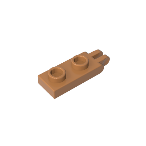 Gobricks,Hinge Plate 1 x 2 with 2 Fingers and Hollow Studs,4276,4276b